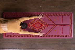 Liforme Majestic Carpet Yoga Mat - Maroon