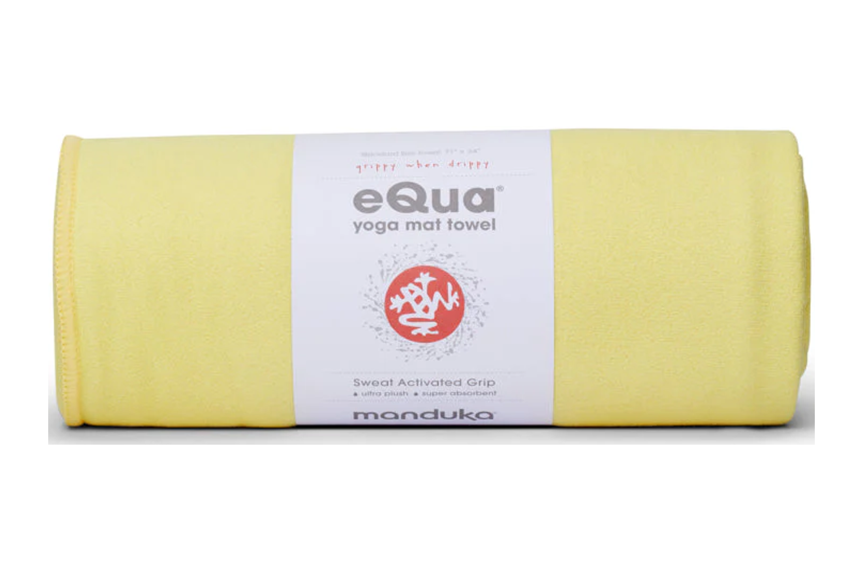 Manduka eQua Mat Towel Lemon