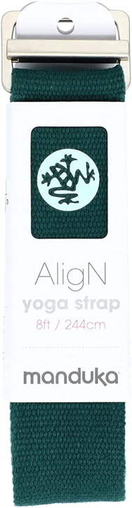 Manduka Align Yoga Strap (8 ft) - Deep Sea