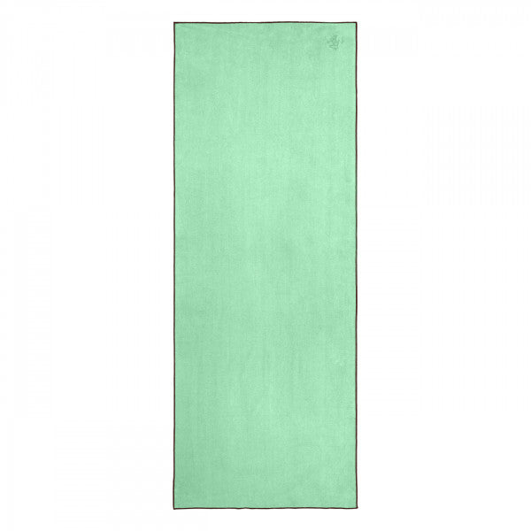 Manduka eQua Mat Towel - Green Ash - goYOGA Outlet