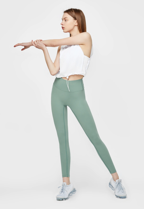 Up-Down Daily Leggings - Cream Mint