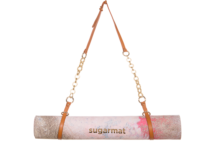 Luxe Caramel Yoga Mat Carrier - goYOGA Outlet