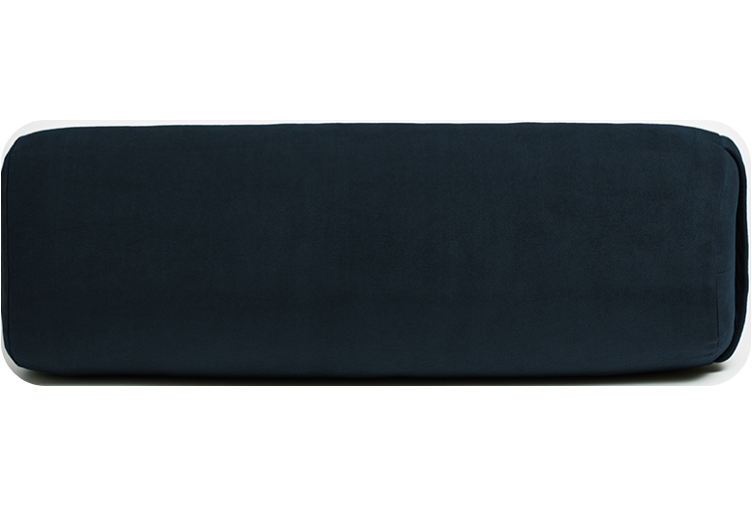 Manduka Round Bolster - Midnight - goYOGA Outlet