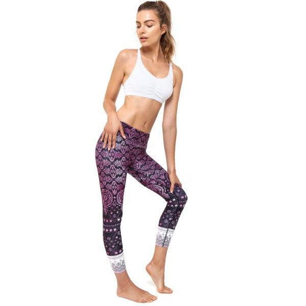 Dharma Bums Marsala Shanti (7/8 length) - goYOGA Outlet