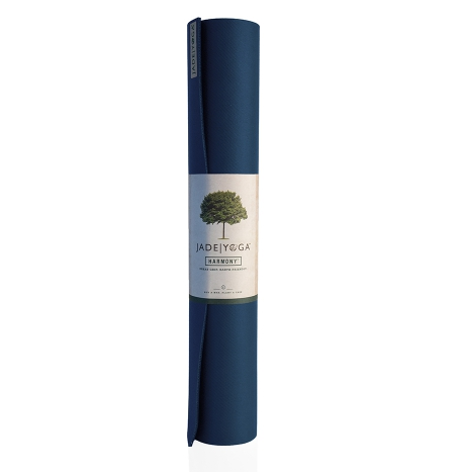 Jade Yoga - Harmony Mat 68" Midnight Blue - goYOGA Outlet