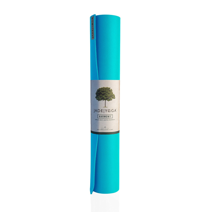 Jade Yoga - Harmony Mat 68" Teal - goYOGA Outlet