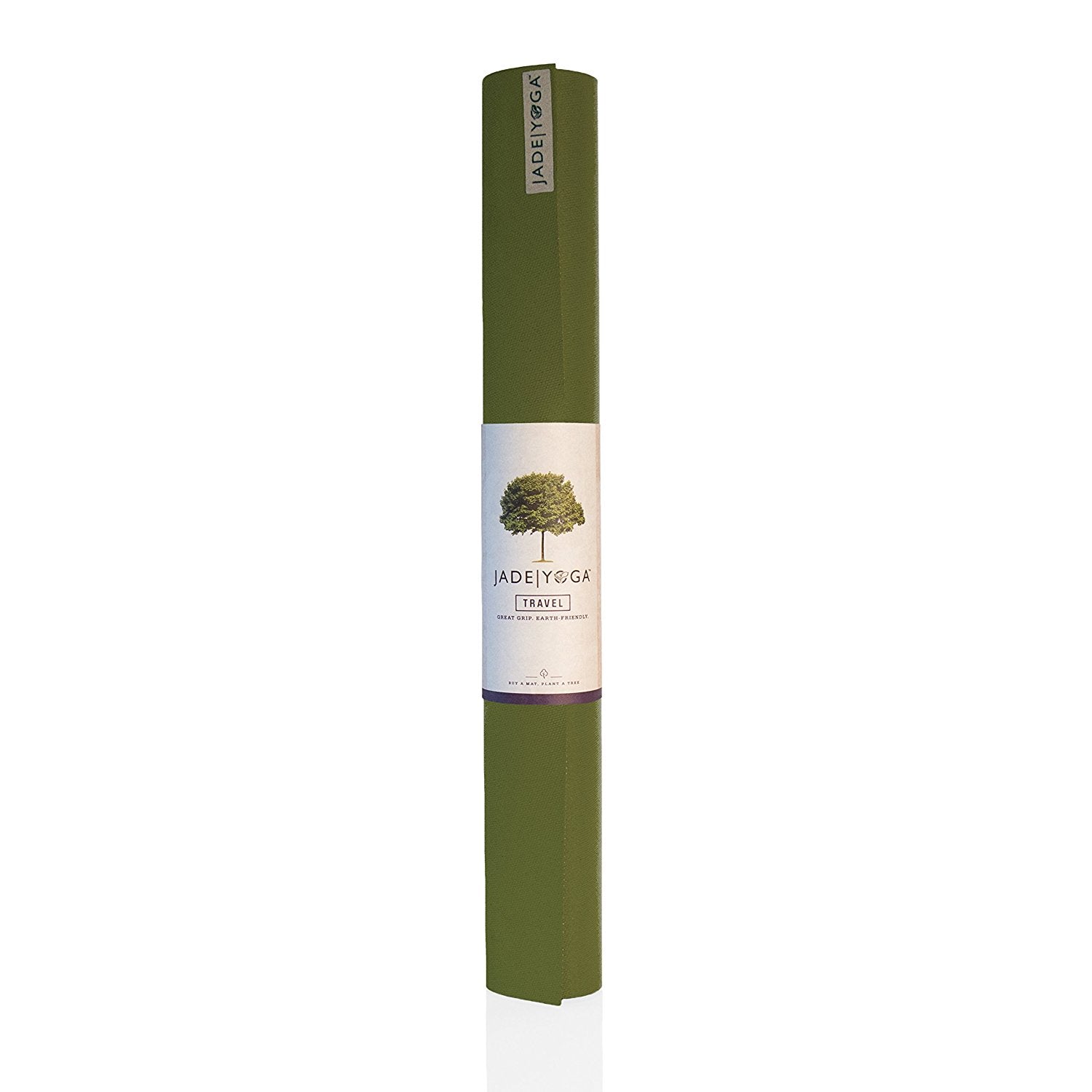 Jade Yoga - Travel Mat 68" Olive - goYOGA Outlet