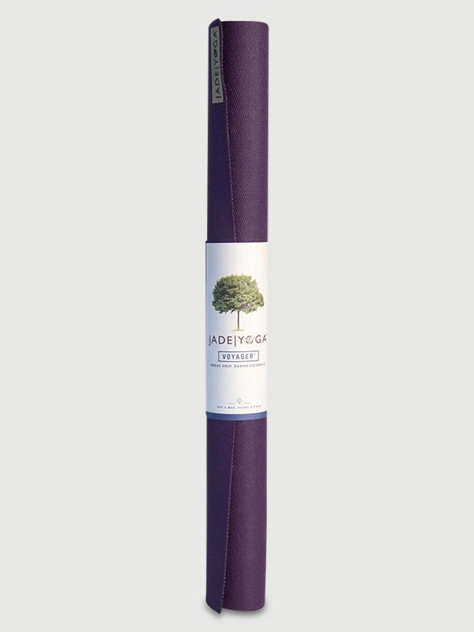 JadeYoga Voyager Yoga Mat Purple