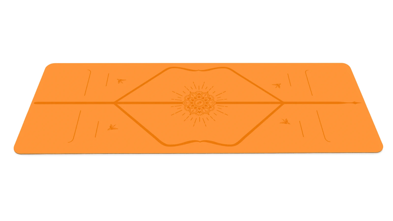 Liforme Happiness Yoga Mat - Vibrant Orange