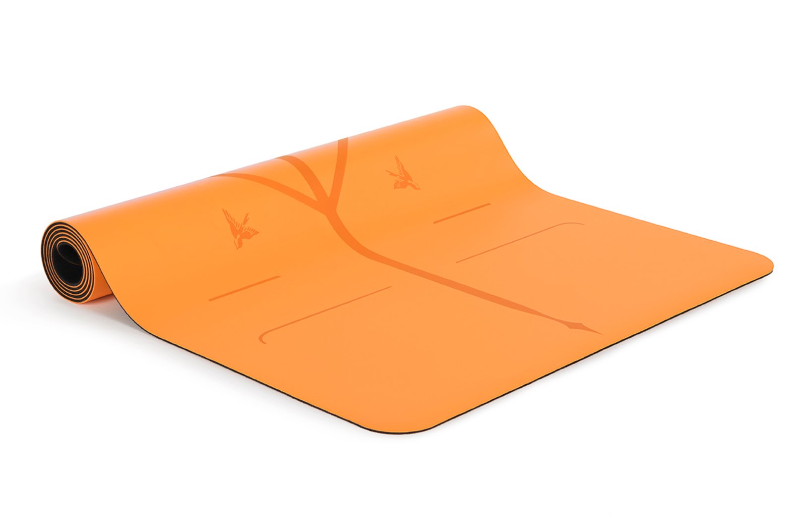 Liforme Happiness Yoga Mat - Vibrant Orange