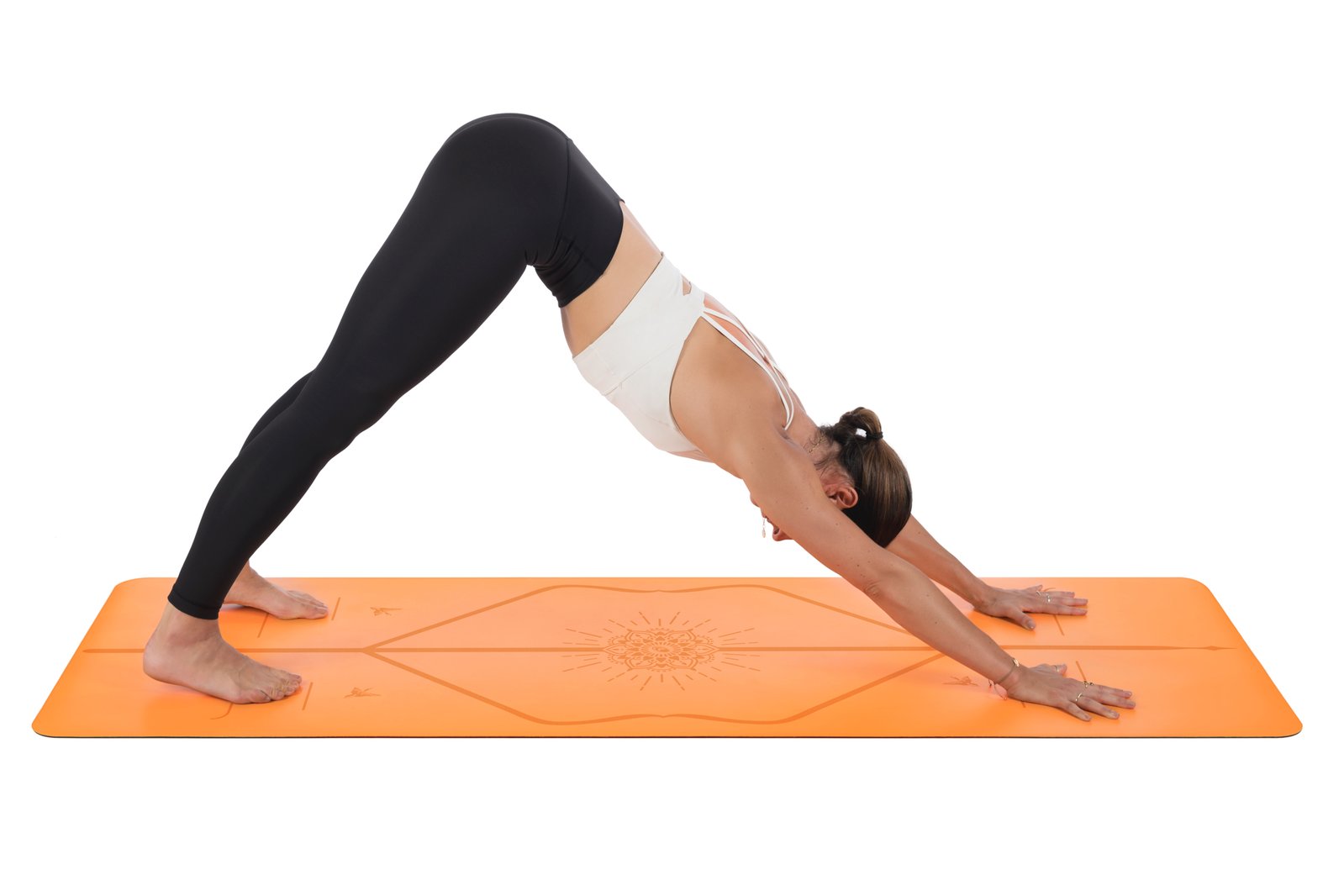 Liforme Happiness Yoga Mat - Vibrant Orange