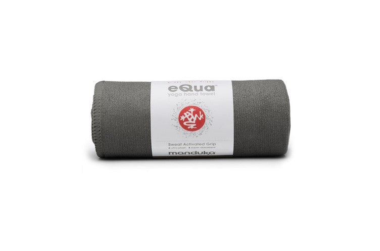 Manduka eQua Hand Towel - Thunder - goYOGA Outlet