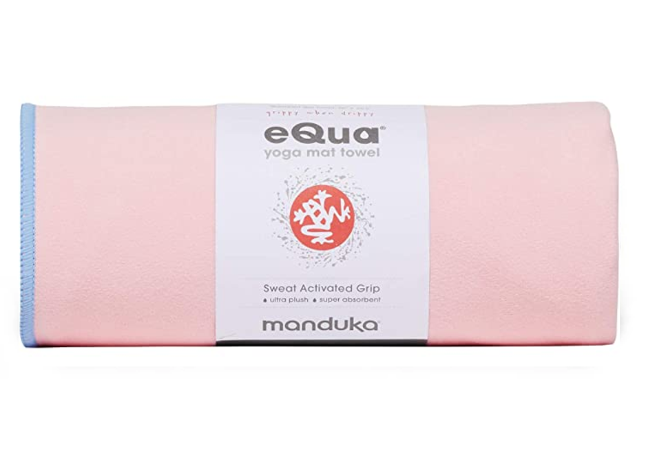 Manduka eQua Mat Towel Coral