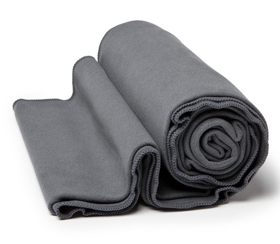 Manduka eQua Mat Towel - Thunder - goYOGA Outlet