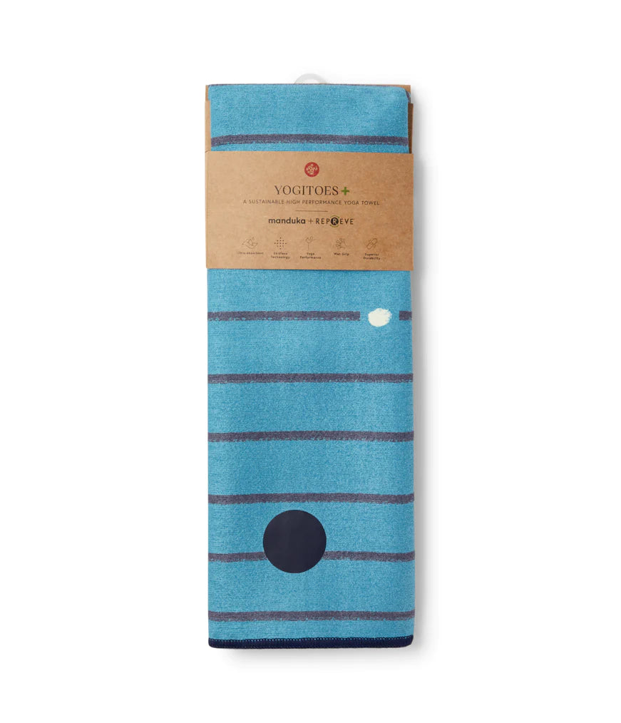 Manduka Yogitoes Mat Towel - Bio Stripe