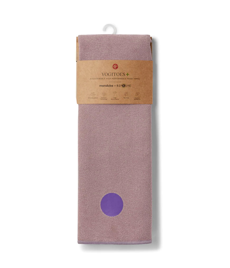 Manduka Yogitoes Yoga Mat Towel - Elderberry