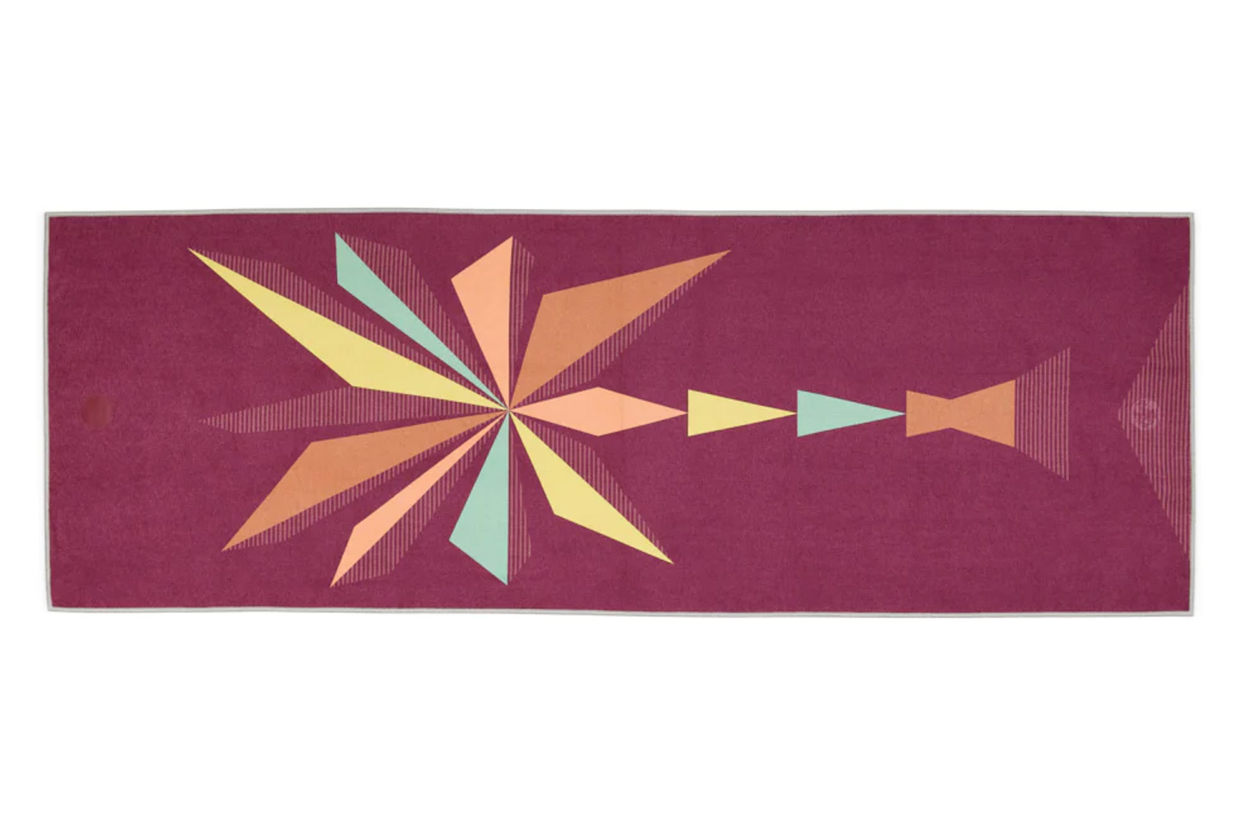 Manduka Yogitoes Mat Towel - Palm Geo