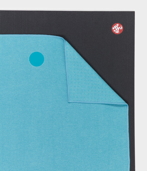 Manduka Yogitoes Mat Towel - Aqua