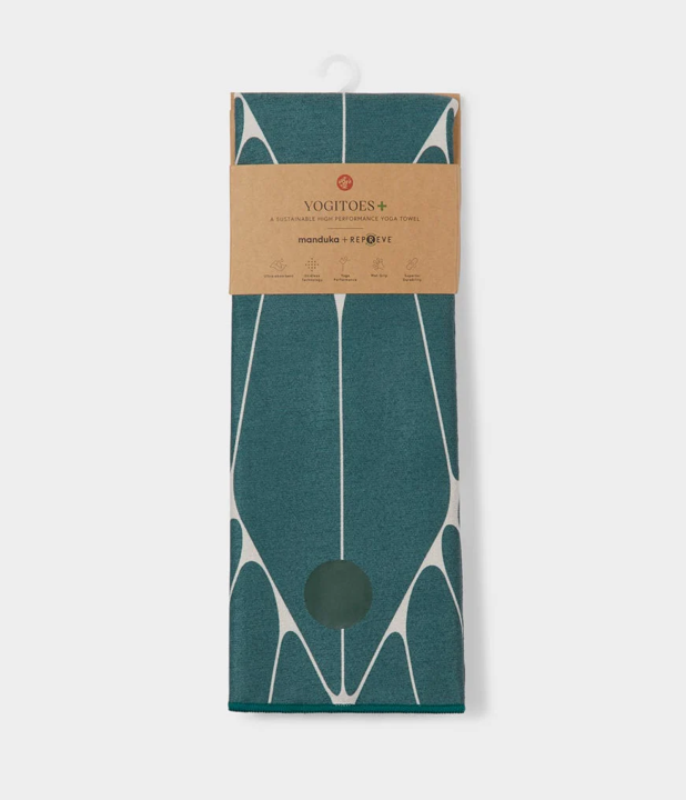 Manduka Yogitoes Mat Towel - Devotion Rainforest