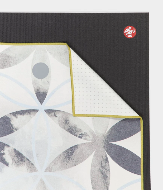 Manduka Yogitoes Mat Towel - White Light