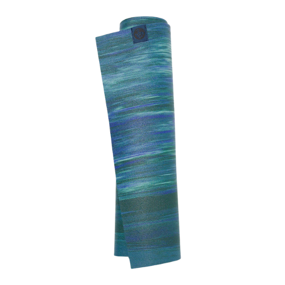 Manduka eKO SuperLite® Travel Mat - Blue Toad Marbled