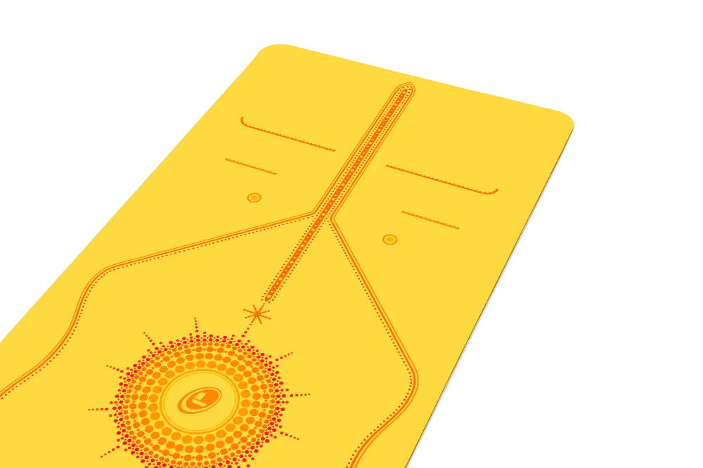 Liforme Radiant Sun Yoga Mat - Yellow