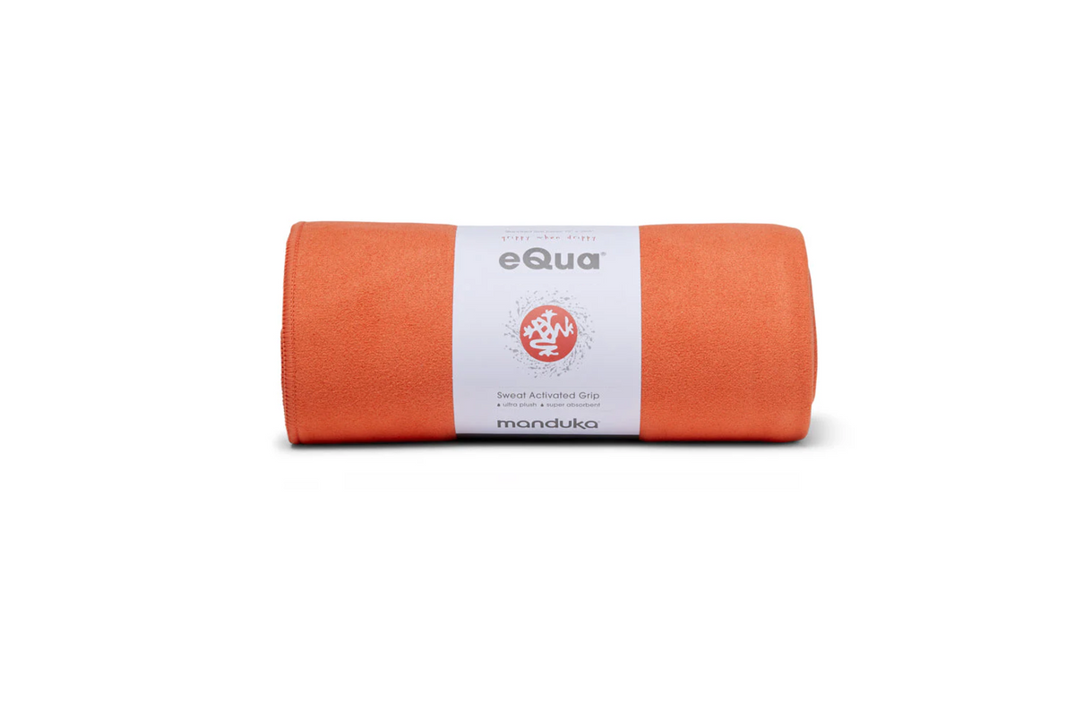 Manduka eQua Hand Towel - Tiger Lily