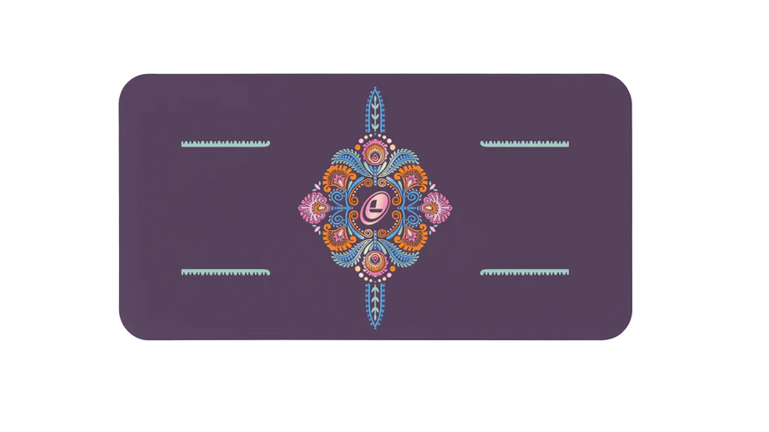Liforme Mindful Garden Purple/Floral
