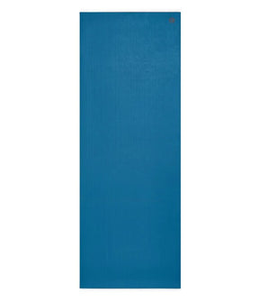 Manduka PRO Yoga mat in calming aquamarine color, perfect for all yoga enthusiasts. Made from eco-friendly materials, providing excellent grip and support for your yoga practice.