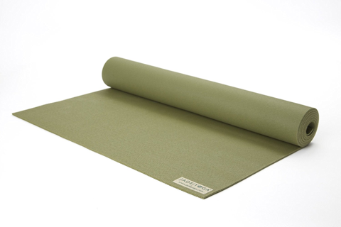 Jade Yoga - Harmony Mat 68" Olive - goYOGA Outlet