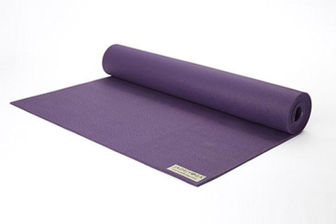 Jade Yoga - Fusion Extra Thick Yoga Mat 68" Purple - goYOGA Outlet