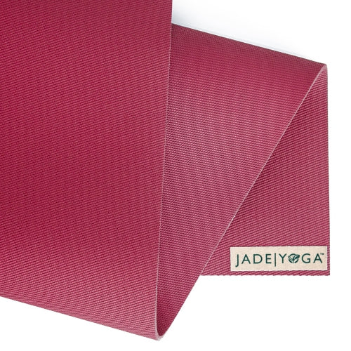 Jade Yoga - Harmony Mat 68" Raspberry - goYOGA Outlet