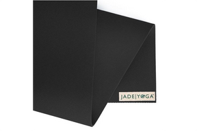 Jade Yoga - Travel Mat 68" Black - goYOGA Outlet