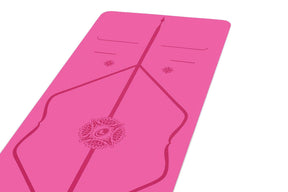 Liforme Gratitude Yoga Mat - Grateful Pink
