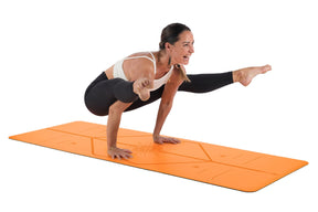 Liforme Happiness Yoga Mat - Vibrant Orange