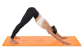 Liforme Happiness Yoga Mat - Vibrant Orange