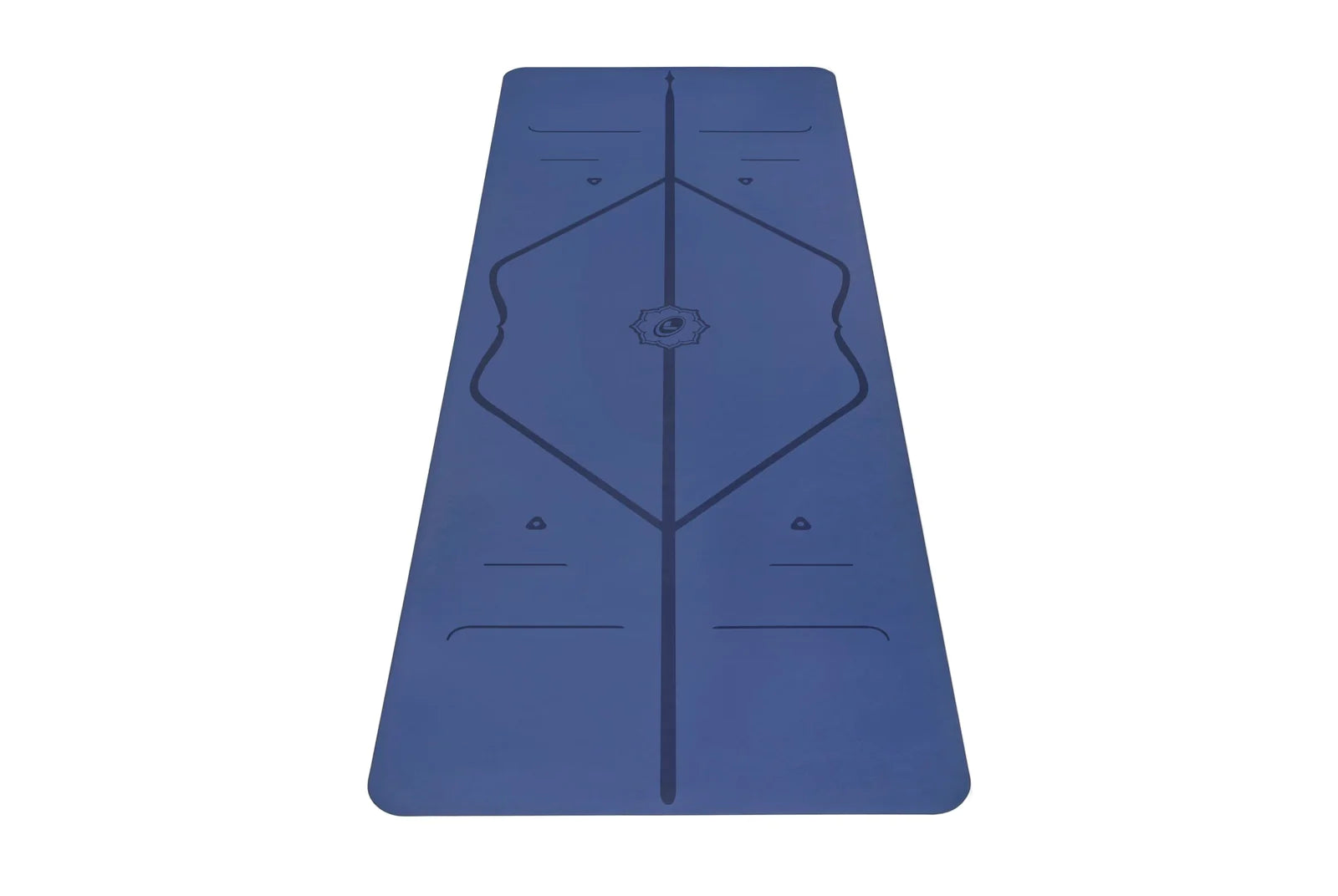 Eco-friendly yoga mat in soothing Dusk Blue color - Liforme Yoga Mat.