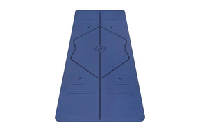 Eco-friendly yoga mat in soothing Dusk Blue color - Liforme Yoga Mat.