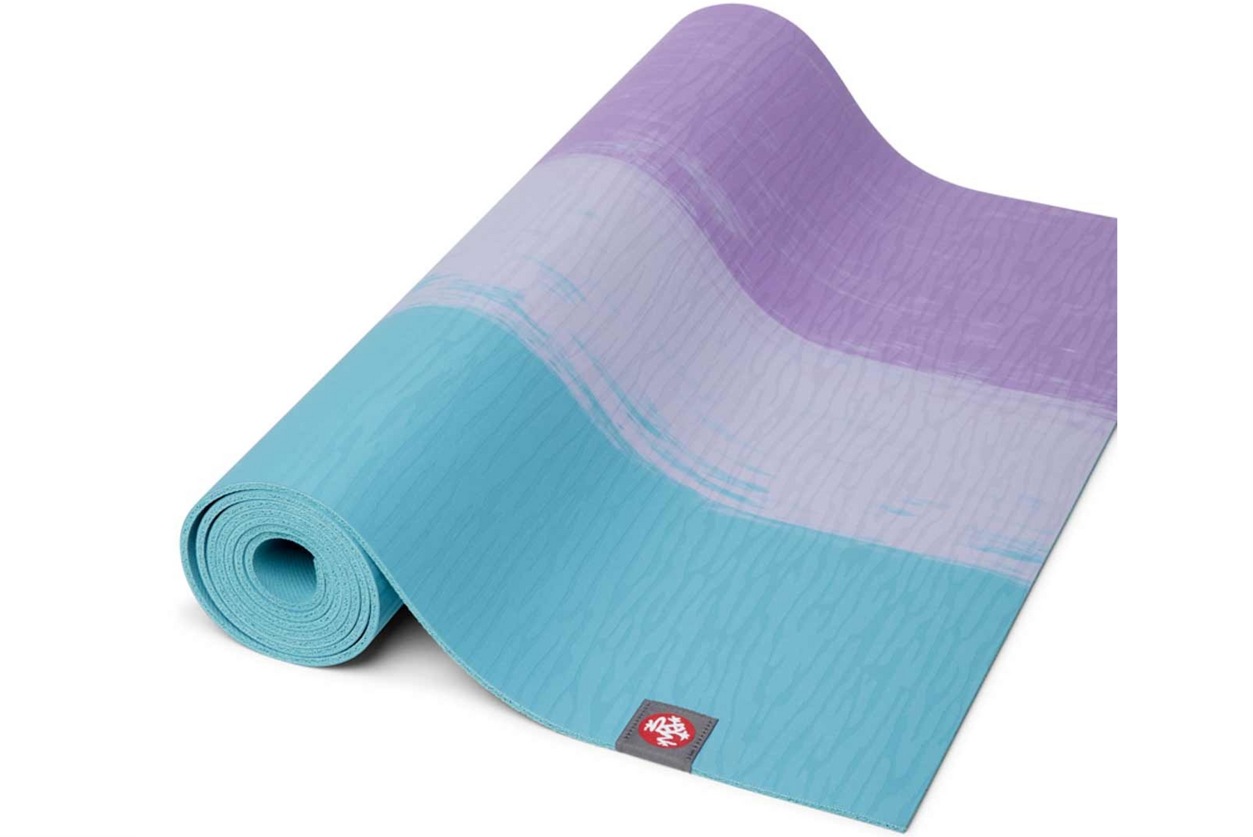 Manduka eKOlite 4mm yoga mat - Aqua Stripe
