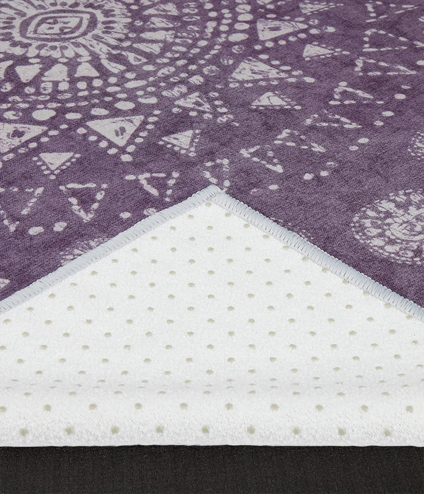 Manduka Yogitoes Towel - Gejia Purple
